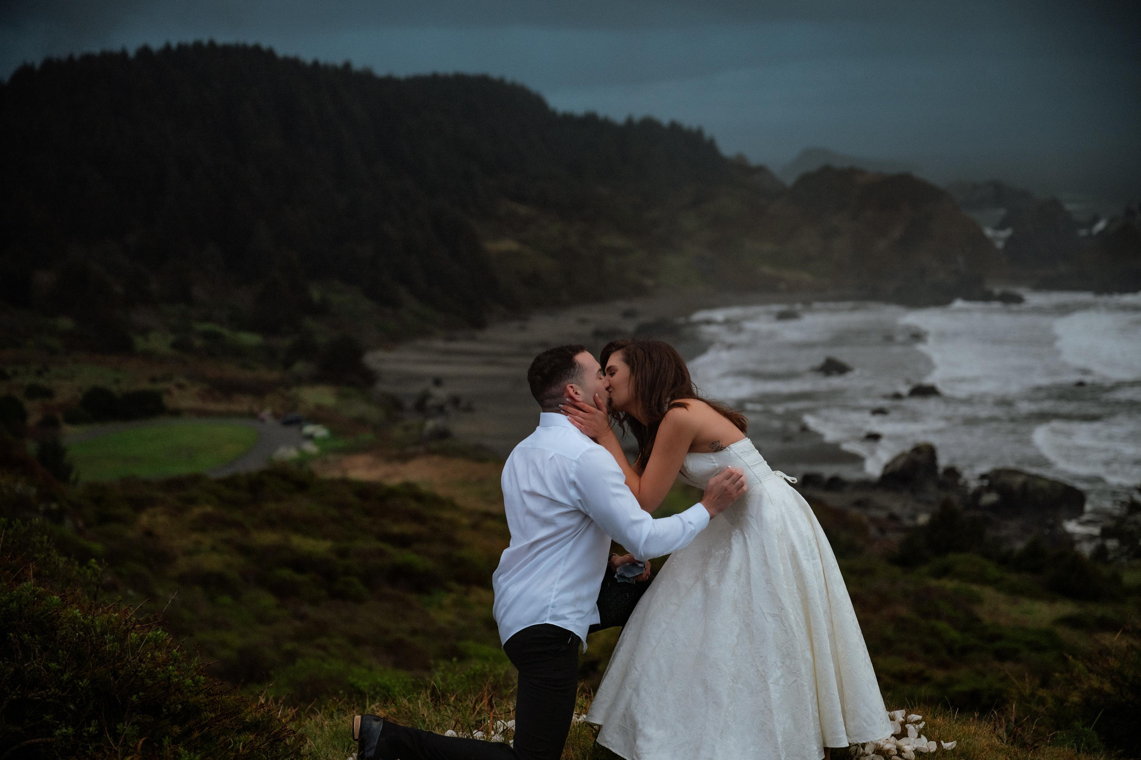 A Tale of Love and Engagement at Brookings, Oregon Coast