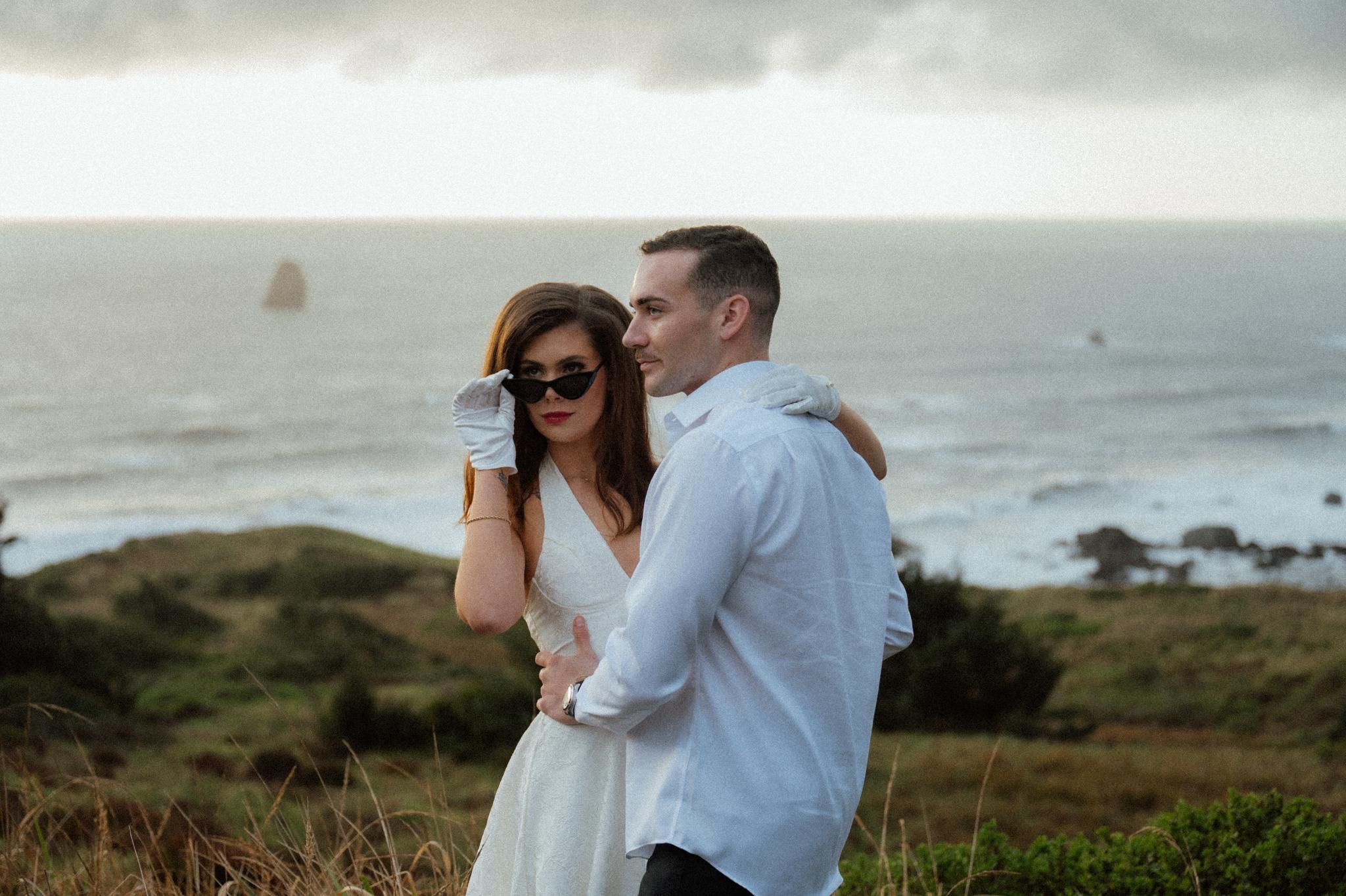 A Tale of Love and Engagement at Brookings, Oregon Coast